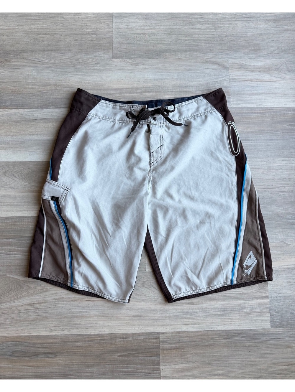 Vintage Y2K O'Neill Baggy Chocolate Surfwear Boardshorts
